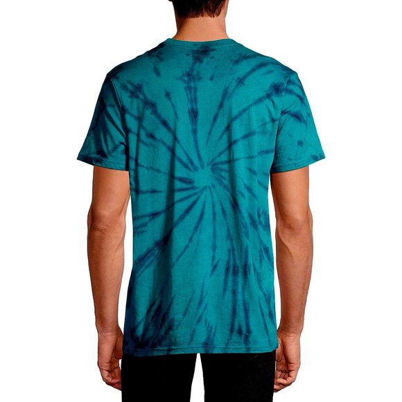 Def Leppard Pyromania Tie Dye metal rock Official T-Shirt L runs bigger NWT - Picture 4 of 4